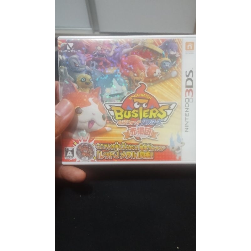 Yo-kai Watch Blasters: Red Cat Corps 3ds (versão japonesa)
