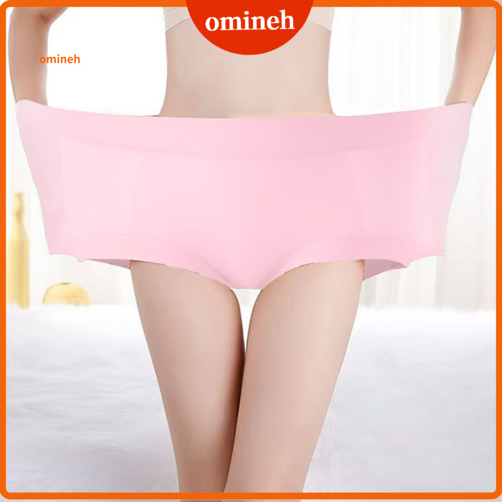 Comfortable High Waist Panties Ultrasonic Underwear Women’s Cotton Plus Size Full Coverage Soft Stretch Tummy Control