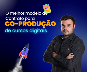 Modelo de Contrato para Co-produção e Lançamento de Cursos Digitais