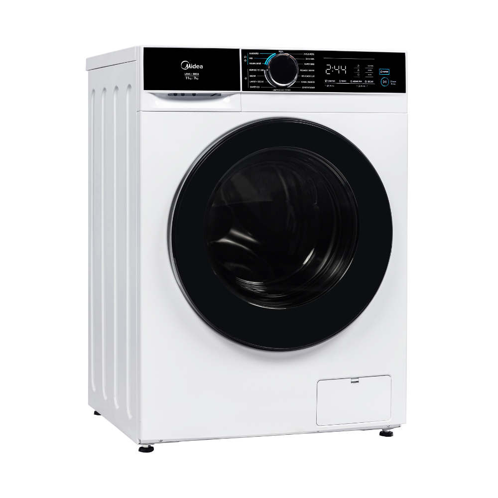 Lava e Seca Midea 11kg Inverter Ciclo Pets MFA01D110B 16 Programas Branca