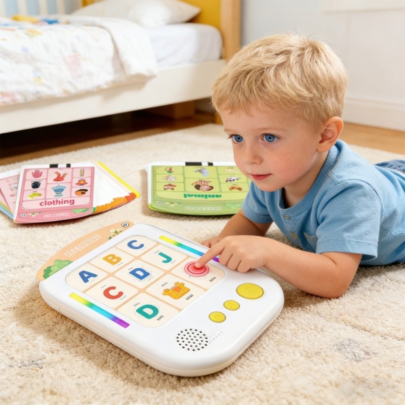 Li * Kids Interactive Learning Tablet Toy Brinquedo Educacional De Reconhecimento De Voz Para Crianças
