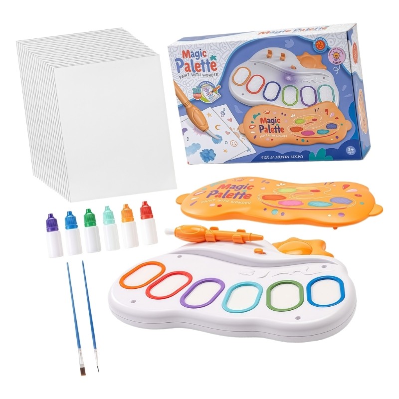 YO Interactive Light Up Writing Tablet Ferramenta Aprendizagem Pintura Sonora Para Pré-Escolares
