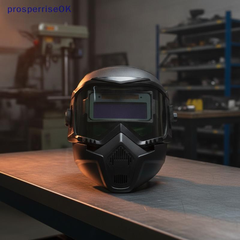 [newpros] Capacete De Soldagem Com Escurecimento Automático True Color Dimming Wide View Máscara Elétrica Para De Peças