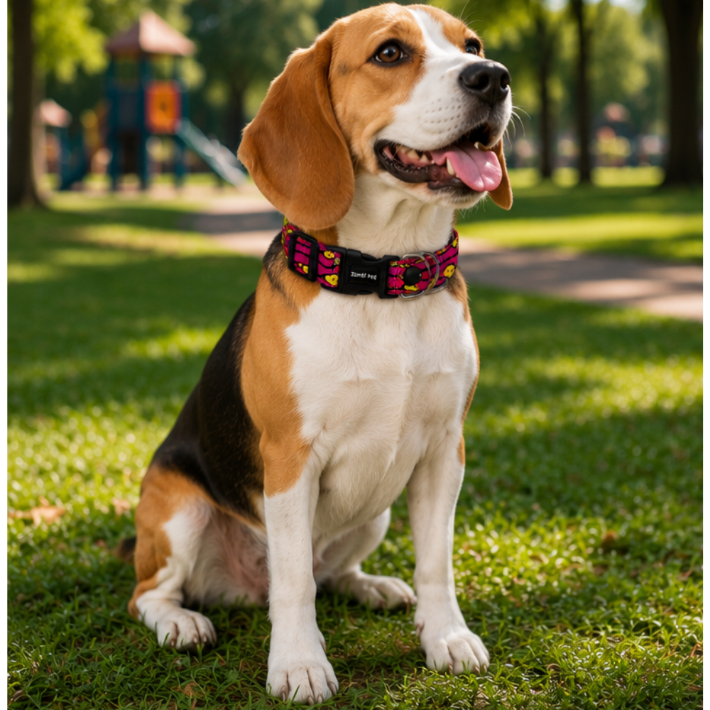 Coleira Para Cachorro Ajustável Confortável Premium Pet Pequeno