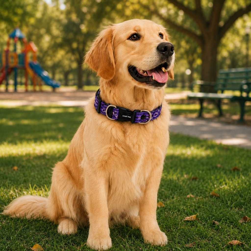 Coleira Ajustável Para Cachorro Confortável Premium Pet Grande