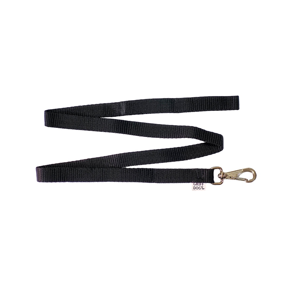 Guia Griff Dog Premium Macho para Cães - Preto