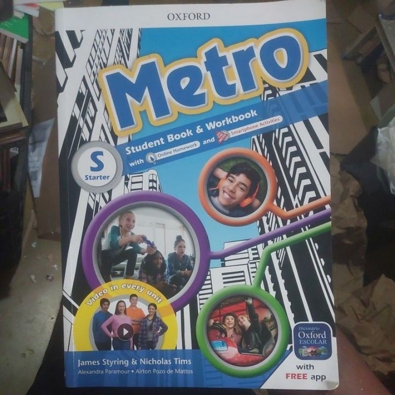 Livro - Metro S Starter - Student Book & Workbook - James Styring & Nicholas Tims