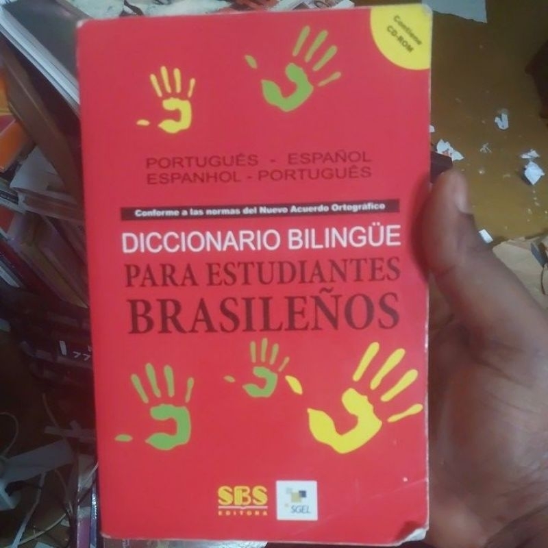 Diccionario Bilíngue Para Estudiantes Brasileños - Português Español Espanhol Português