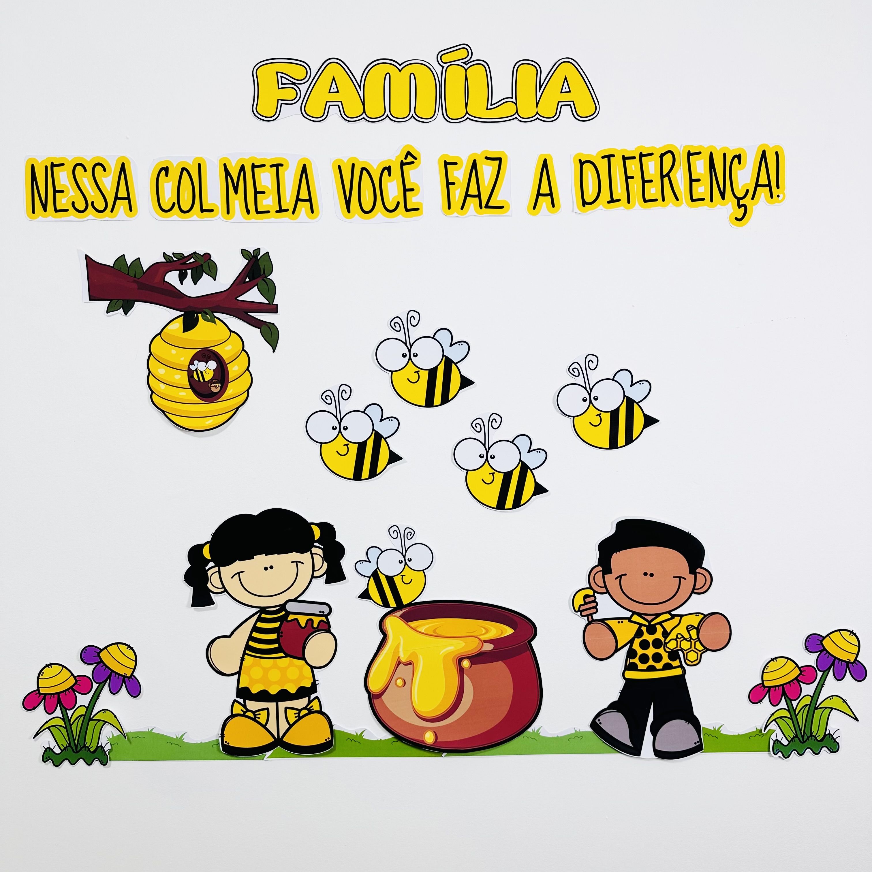 Kit Reunião de Pais Abelhinha