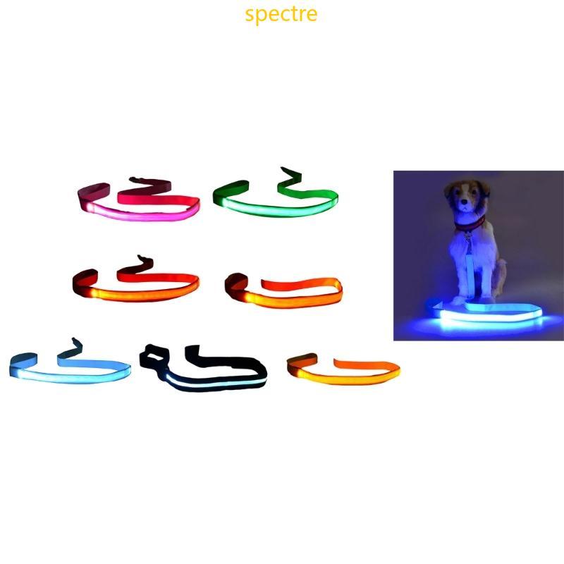 spe LED Light Up Pet Leash Outdoor Dogs Training Pequeno Médio Filhote Trela Cord