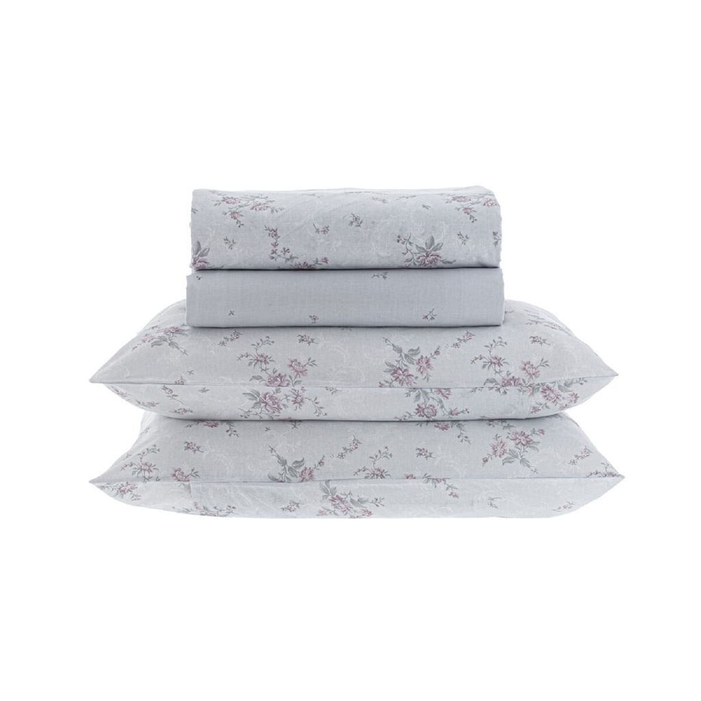 Jogo de Cama Solteiro 3 Peças Fenice New Innovi 180 Fios - Kacyumara