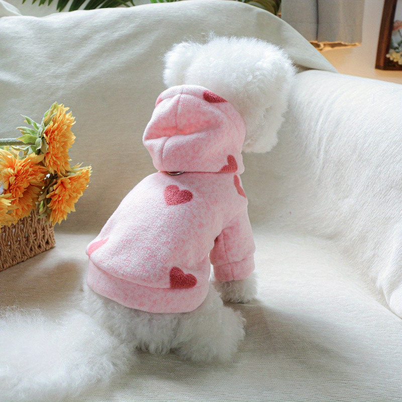 Thick And Comfortable Hooded Sweatshirt for Dogs, Suitable for Autumn And Winter, Designed for Pomeranians, Teddy Bears,