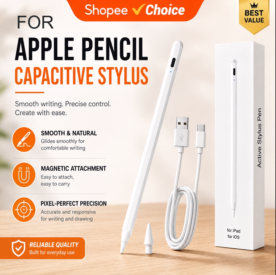 Caneta Stylus TKZJ Touch Caneta Capacitiva Universal Ativa para Tablet Android Desenho Digital e Esboço