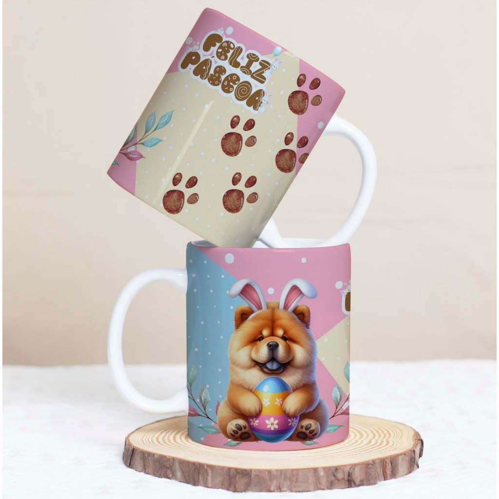 Caneca Páscoa Pets – Caneca Fofa para Amantes de Cachorros