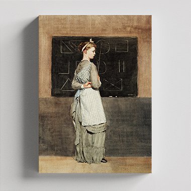 Quadro Canvas Blackboard Borda Infinita 60x90cm