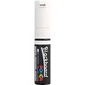 uni PCE2508K.1 Blackboard POSCA, Bold Letters, White, Water-based Pigments  8k
