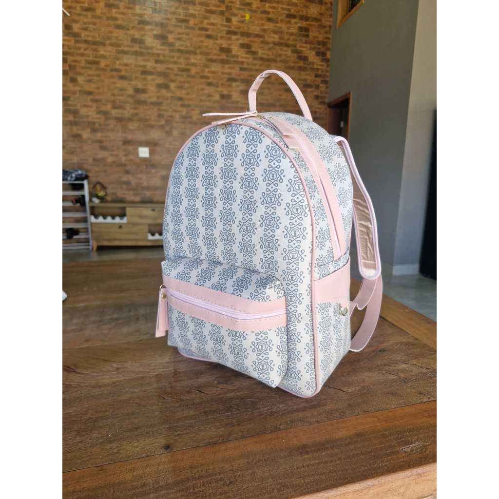 Mochila Saint Franklin Monogram G Escolar Viagem