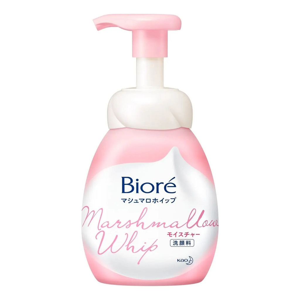 Bioré Marshmallow Whip Sabonete Facial Em Espuma Bioré Marshmallow Whip Moisture Com 150ml Todo Tipo De Pele Dia/noite