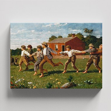 Quadro Canvas Snap the Whip Borda Infinita 60x90cm