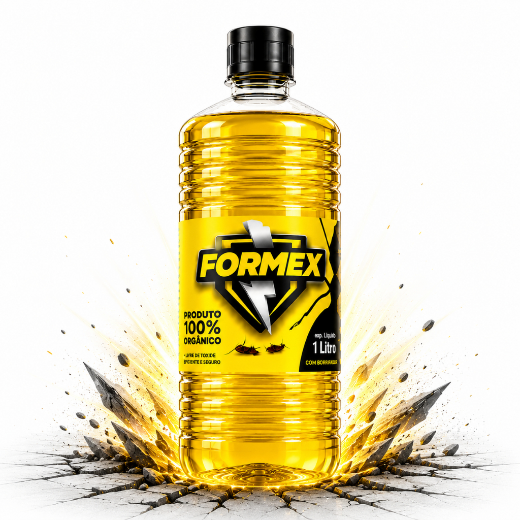 Formex Solução Para Formigas E Insetos Domésticos 1 Litro e 1 Spray Borrifador
