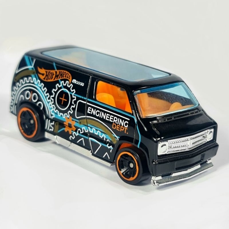 Hot Wheels CUSTOM 77 DODGE VAN EXCLUSIVO 5 PACK HW DESIGN LAB RAM 2023 LOOSE