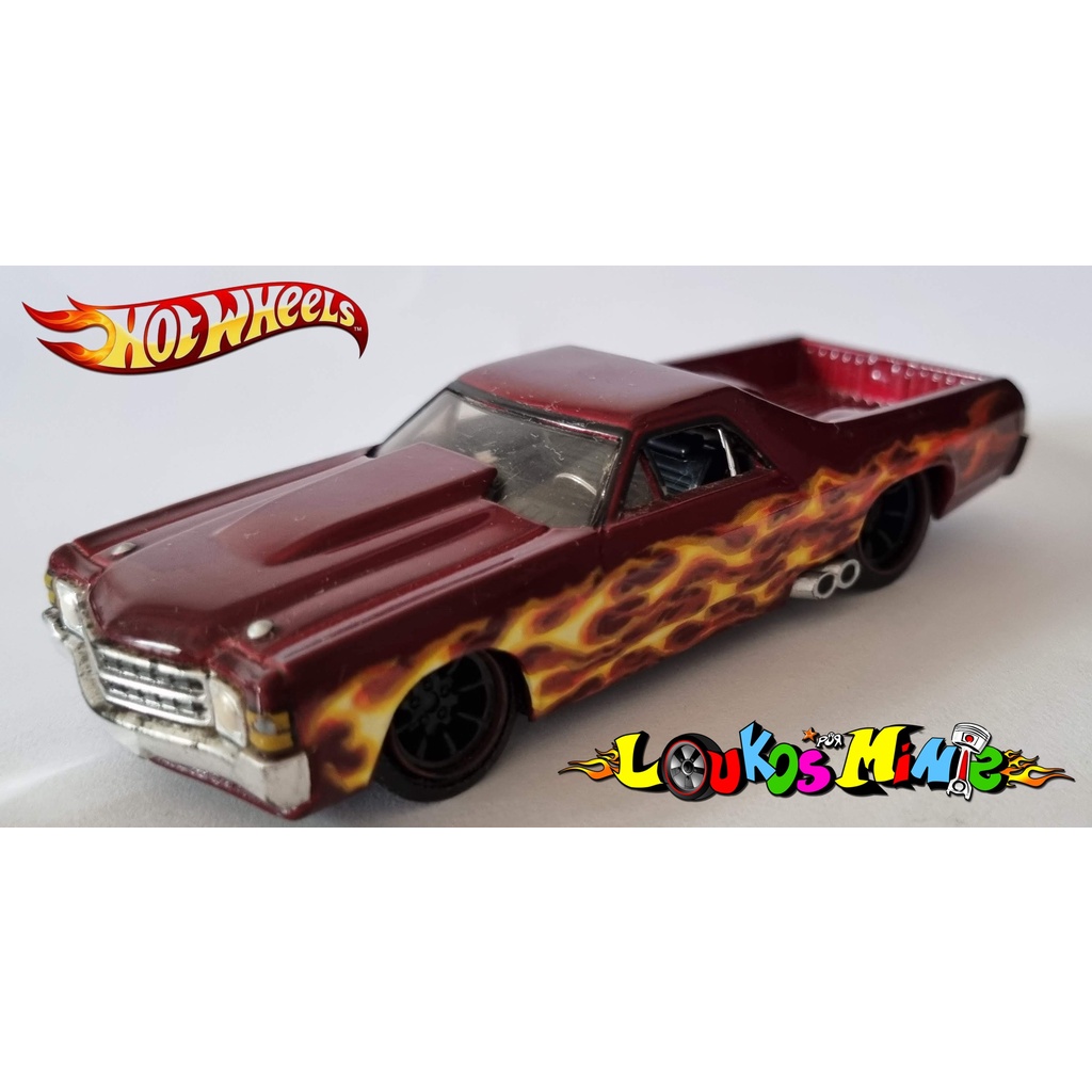 Hot Wheels ´71 Chevy El Camino Custom Design 1:50 Loose
