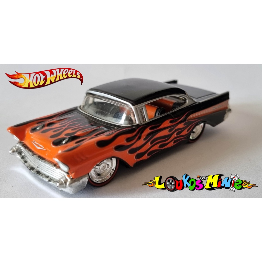 Hot Wheels ´57 Chevy Bel Air Custom Design 1:50 Loose