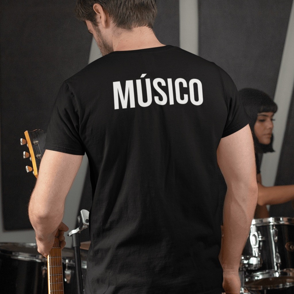 Camiseta Músico Camiseta Show Barzinho Banda Uniforme Cantor Produto de Otima Qualidade Envio Imediato A pronta Entrega