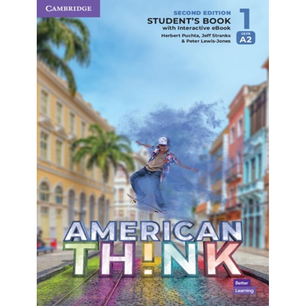 American Think 1 Students Book With Interactive Ebook 2Nd Ed