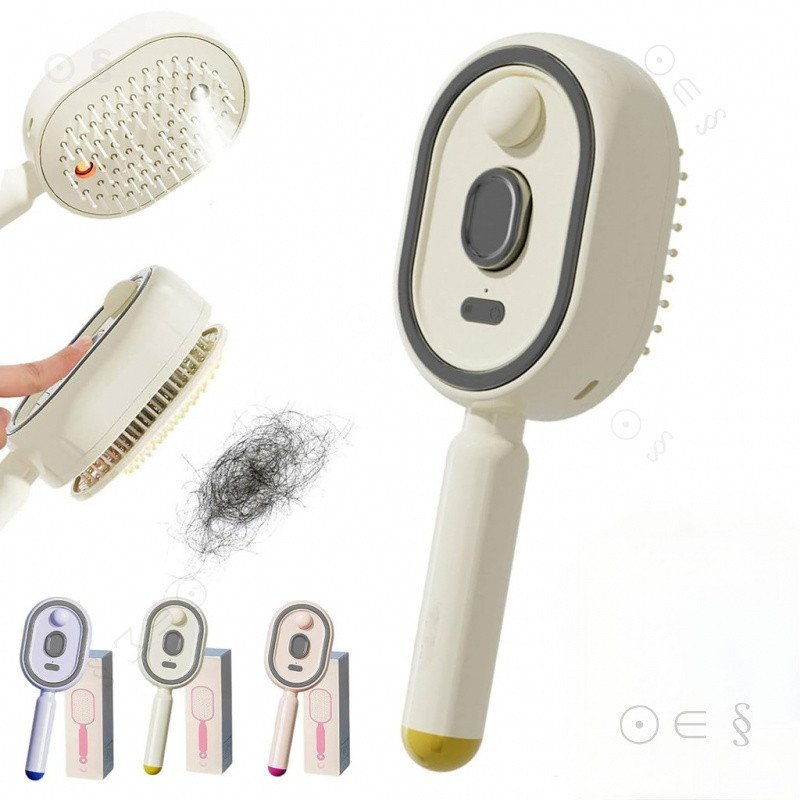 Electric Massage and Steaming Hair Brush, Electric Steam Massage Brush for Hair Care 2026, Es