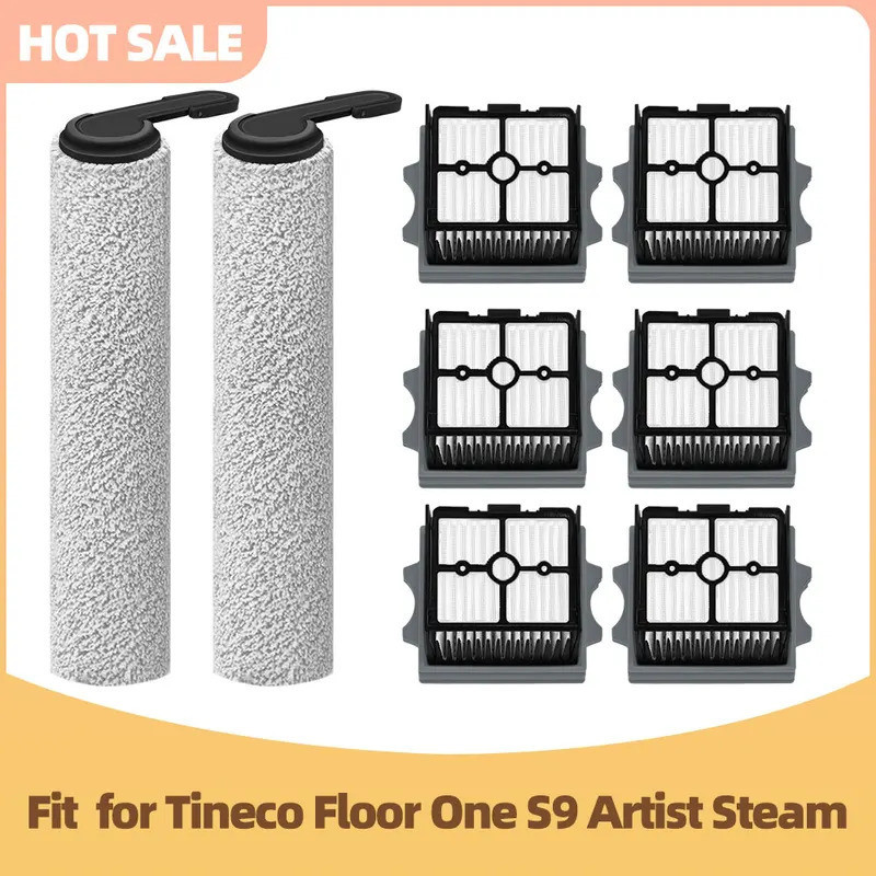 Compatível Com Tineco Floor One S9 Artist Steam/Lay-flat Vacuum Brush Roller