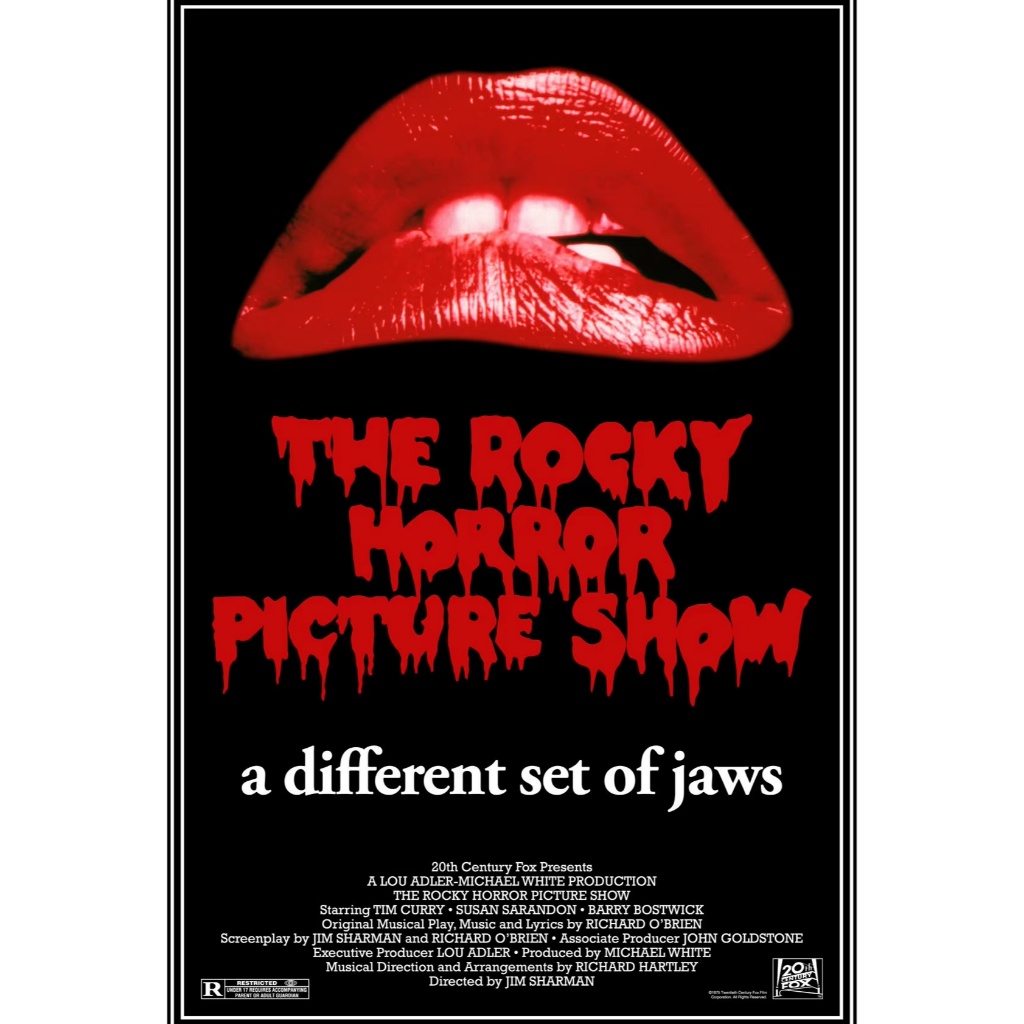 Quadro decorativo Poster vintage filme The Rocky Horror Picture Show (1 peça)