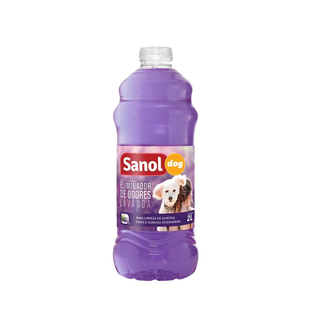 Eliminador De Odores Lavanda 2L Sanol Dog