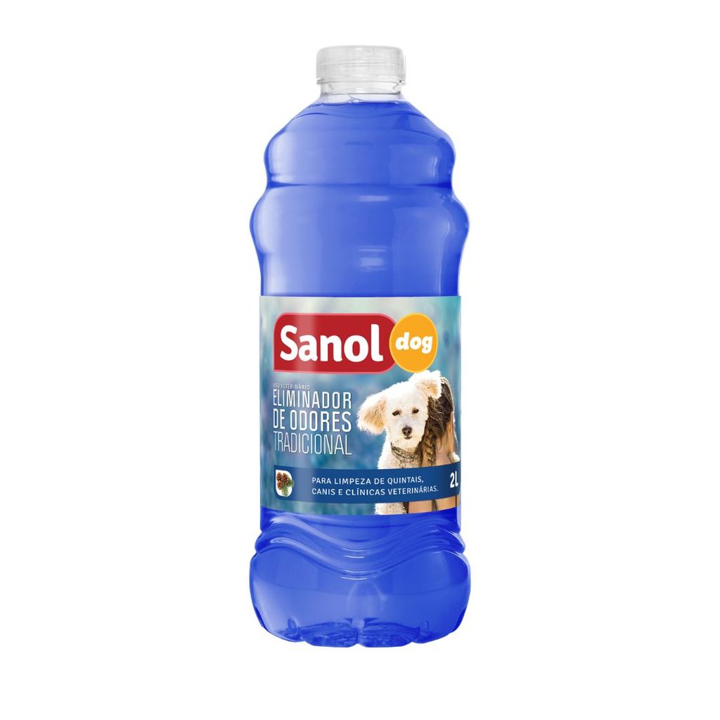 Eliminador De Odores Tradicional 2L Sanol Dog