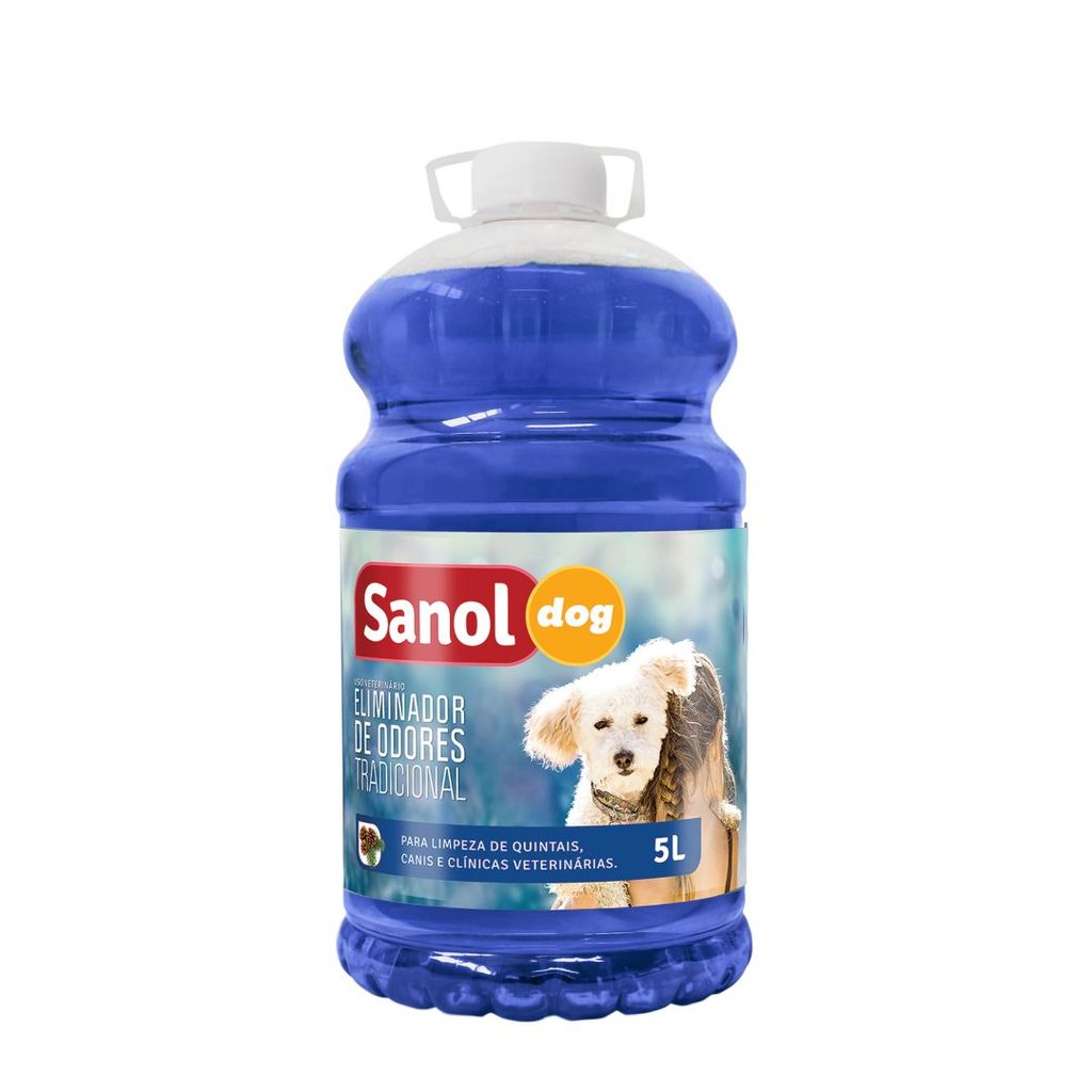 Eliminador De Odores Tradicional 5L Sanol Dog