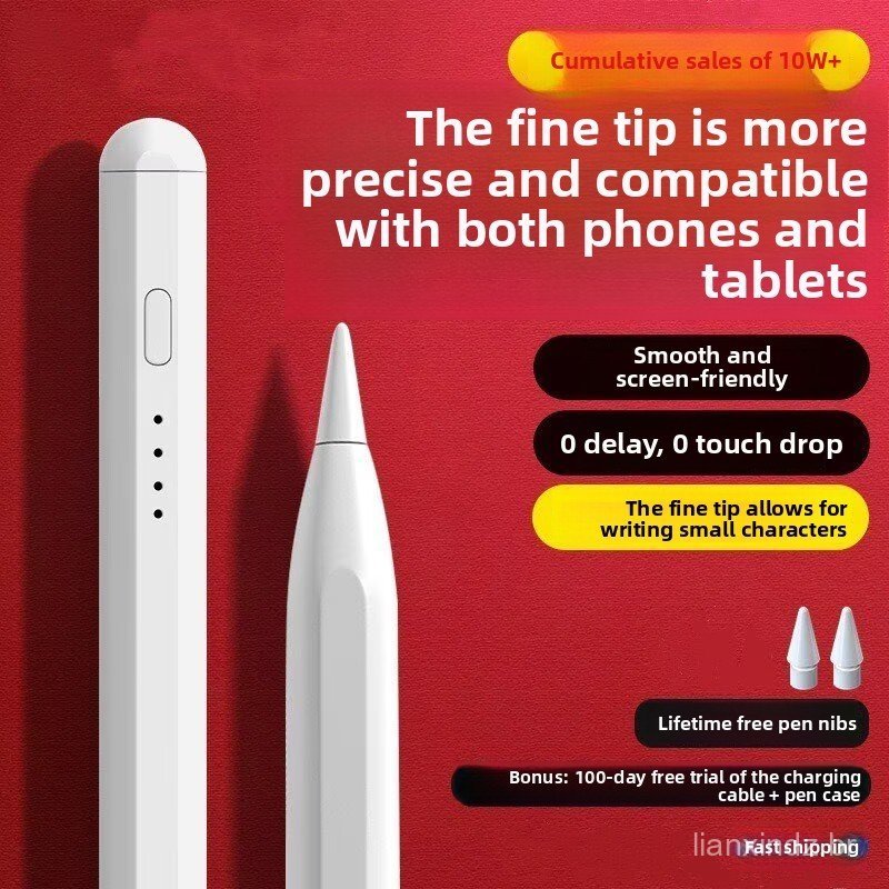 Caneta Capacitiva Universal Compatível Com touchscreen De Ponta Fina Apple , Xiaomi E Huawei