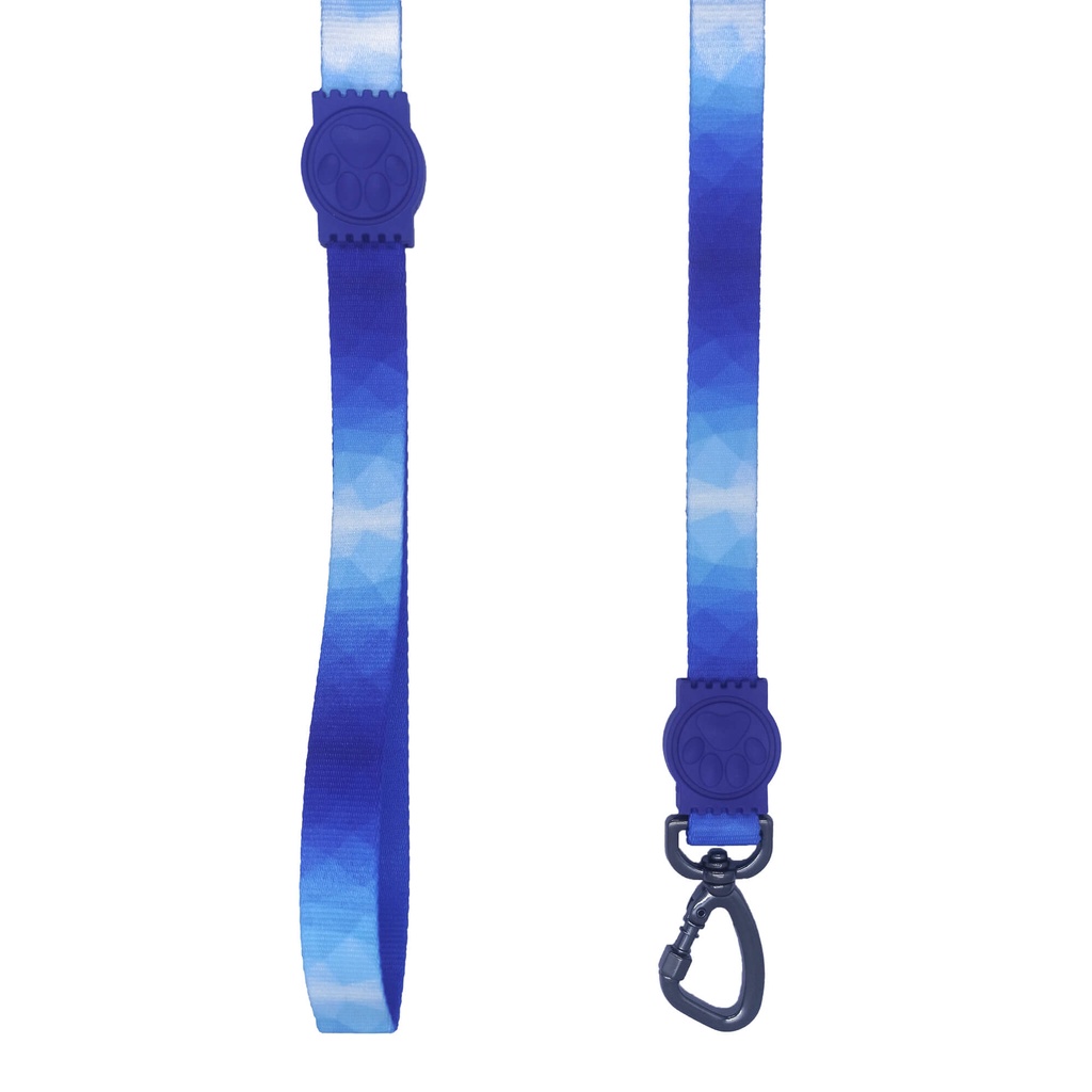 Guia Para Cachorro Sr. Dog - Geometric Blue