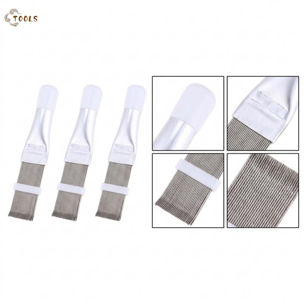 【READY STOCK】Air Conditioner Fin Straightener Comb - Stainless Steel Adjustable Cleaning Tool-ENUS