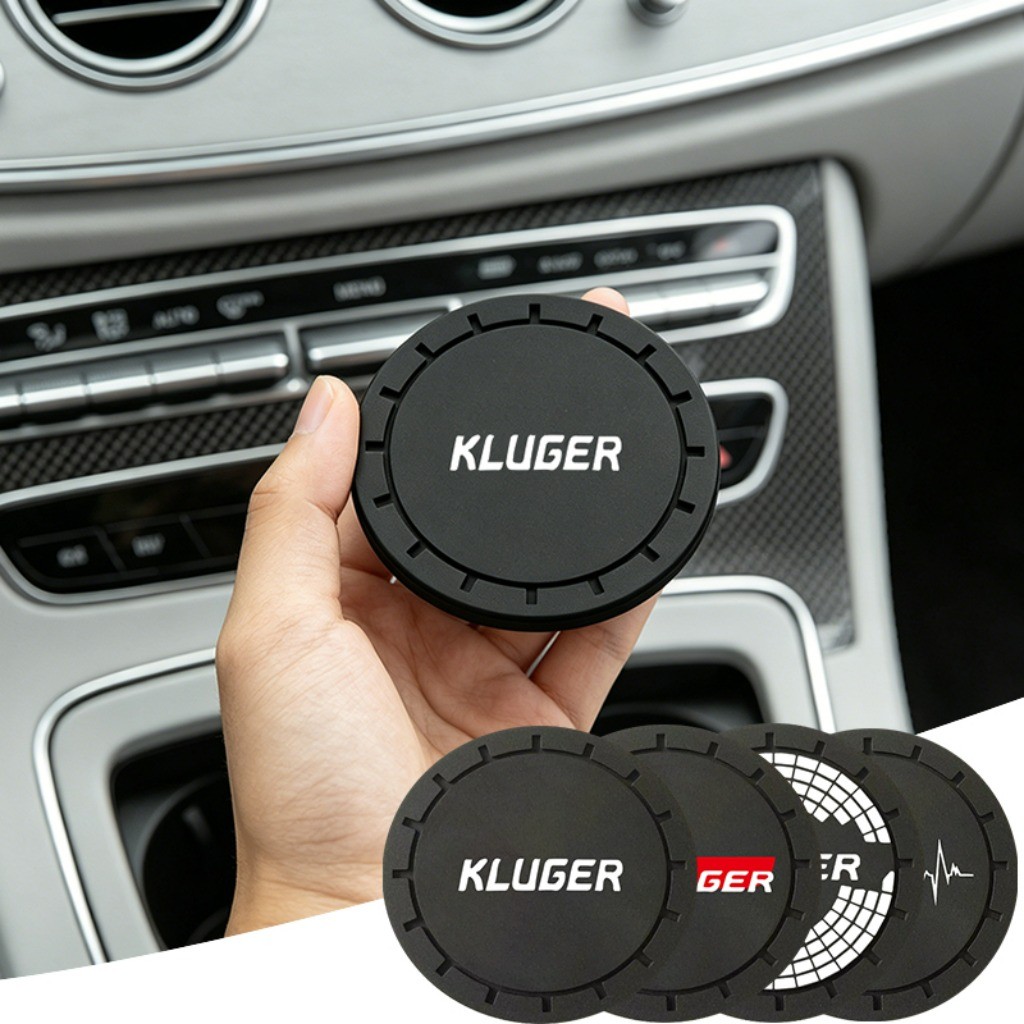 1 Peça Antiderrapante Tapete De Silicone Para Carro Acessórios Automotivos For Toyota Kluger Hybrid GX GXL Grande