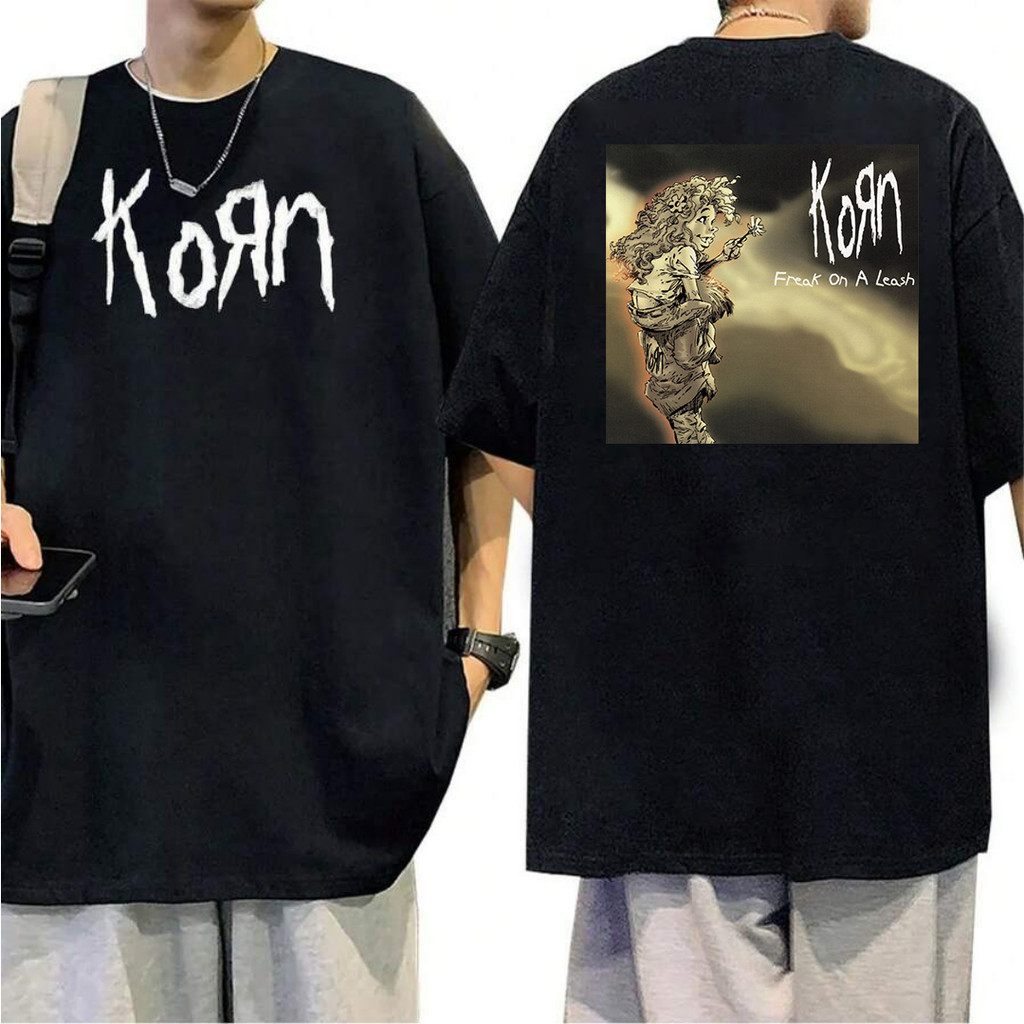 Camiseta Masculina Feminina Korn Freak On A Leash T-shirt Unissex Streetwear Envio Imediato