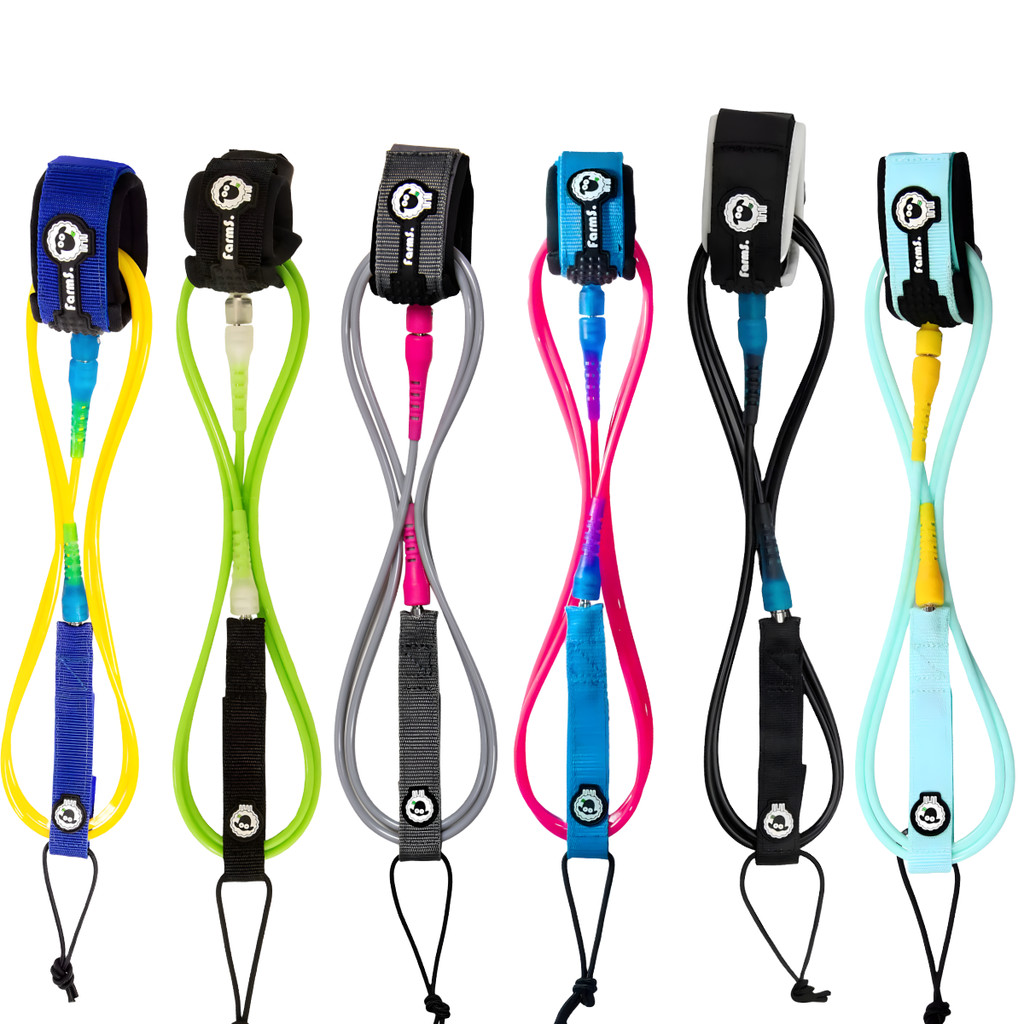 Leash Estrepe Cordinha Farms 6ft Regular 6mm Duplo Rotor