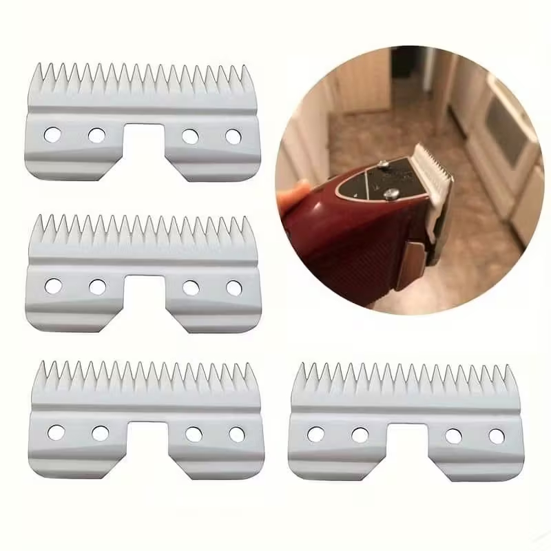 3Pcs/Lot Cerâmica Substituível 18 Dentes Lâmina De Corte De Clipper De Pet Para A Série Oster A5