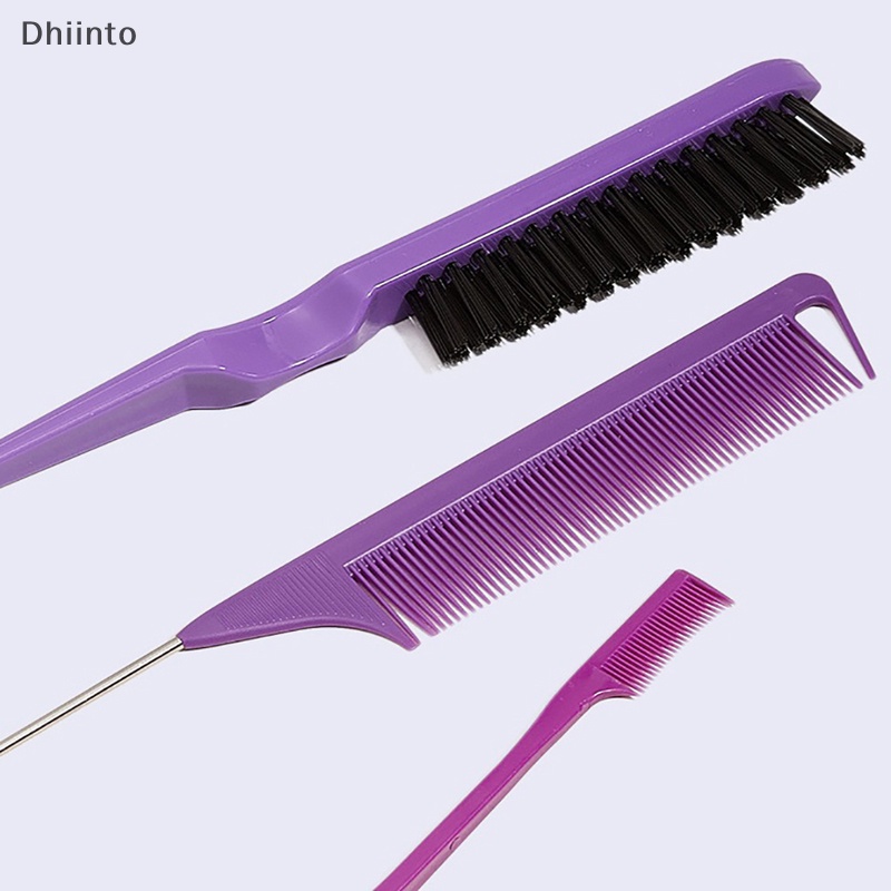 [Dhiint] 3pcs/lot Dupla Face Controle De Borda Penteado Cabelo Acessórios Para Escova De Em
