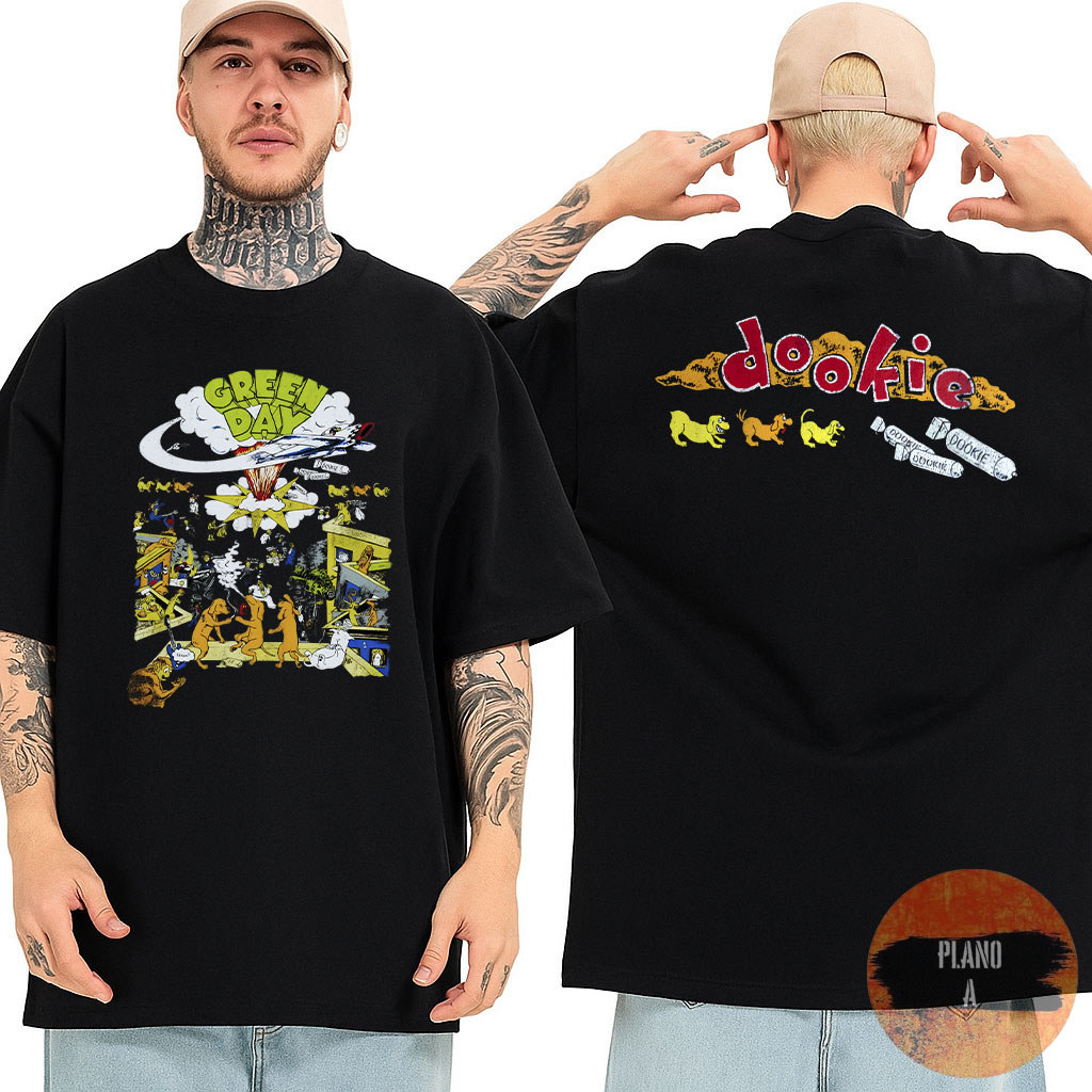 Camiseta Green Day Dookie Qualidade Algodão Unissex Lançamento Gotico Emo Dark Goth Temos Plus Size Envio Rapido