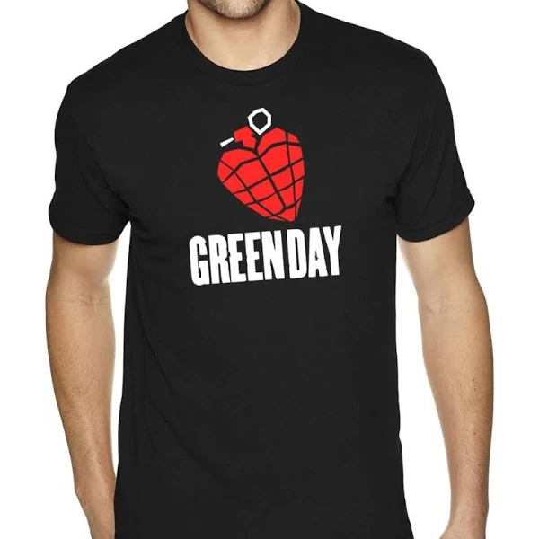 Camiseta Banda Green Day Rock Internacional Casual Básica camisa manga curta unissex alta qualidade 100% algodao
