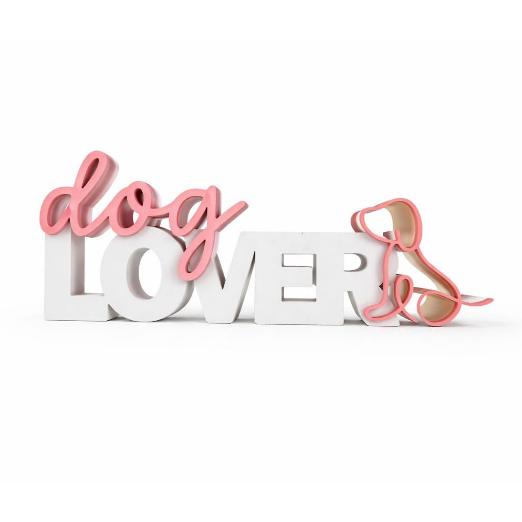 Letreiro para petshop clinica veterinária Lover Dog 3d