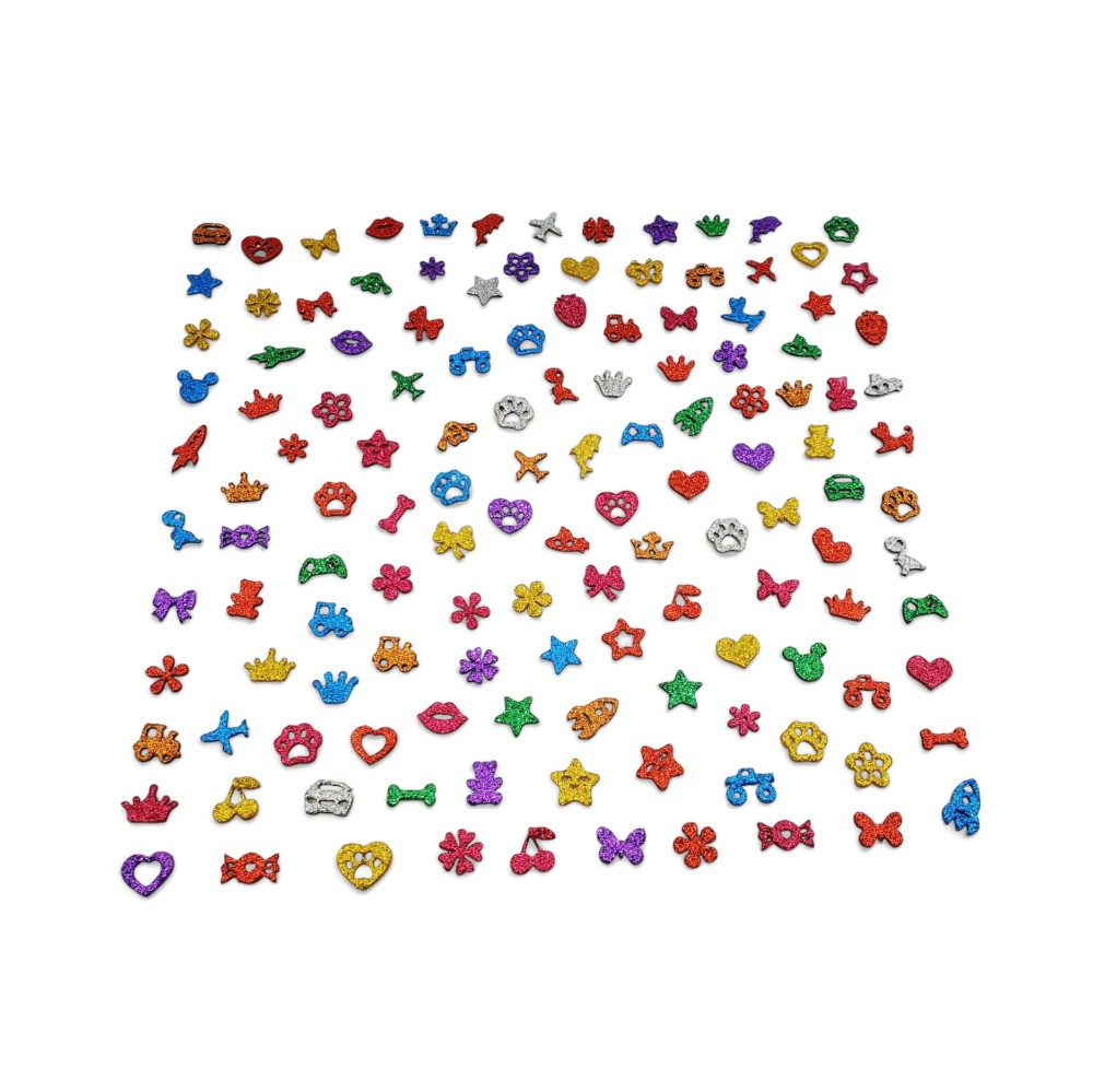 1000 Adesivos Pet Funny Dogs Coleção Mini Para Penteados Macho e Fêmeas Eva Banho E Tosa Laços PetShop