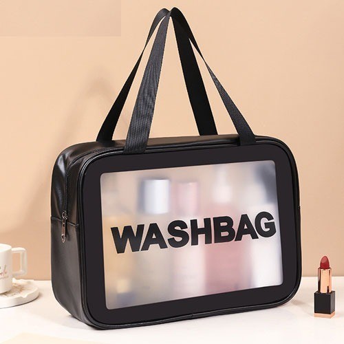 Necessaire Organizadora Feminina com Alça Maquiagem Cremes Cosméticos Bolsa Compacta