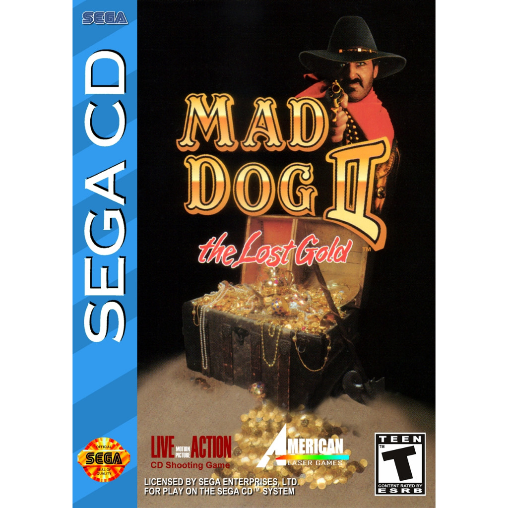 Mad Dog 2 The Lost Gold para Sega Cd e Sega CDX