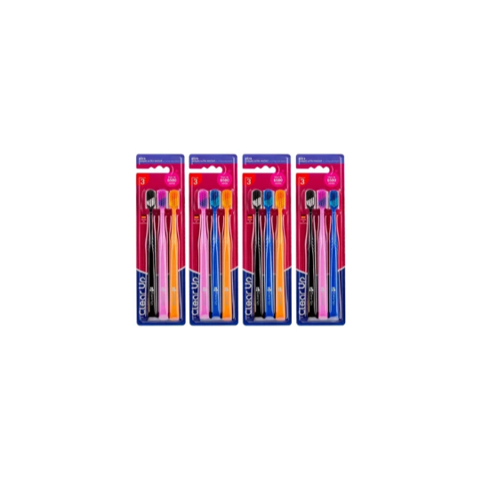 ESCOVA DE DENTE SUPREME ULT MACIA COM C/ CAPA - 3 UNIDADES